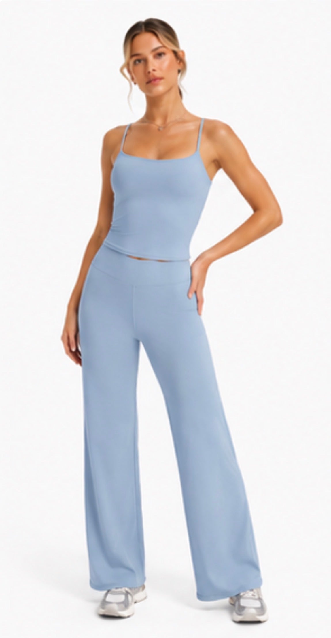 Kaylen Blue Tank Top