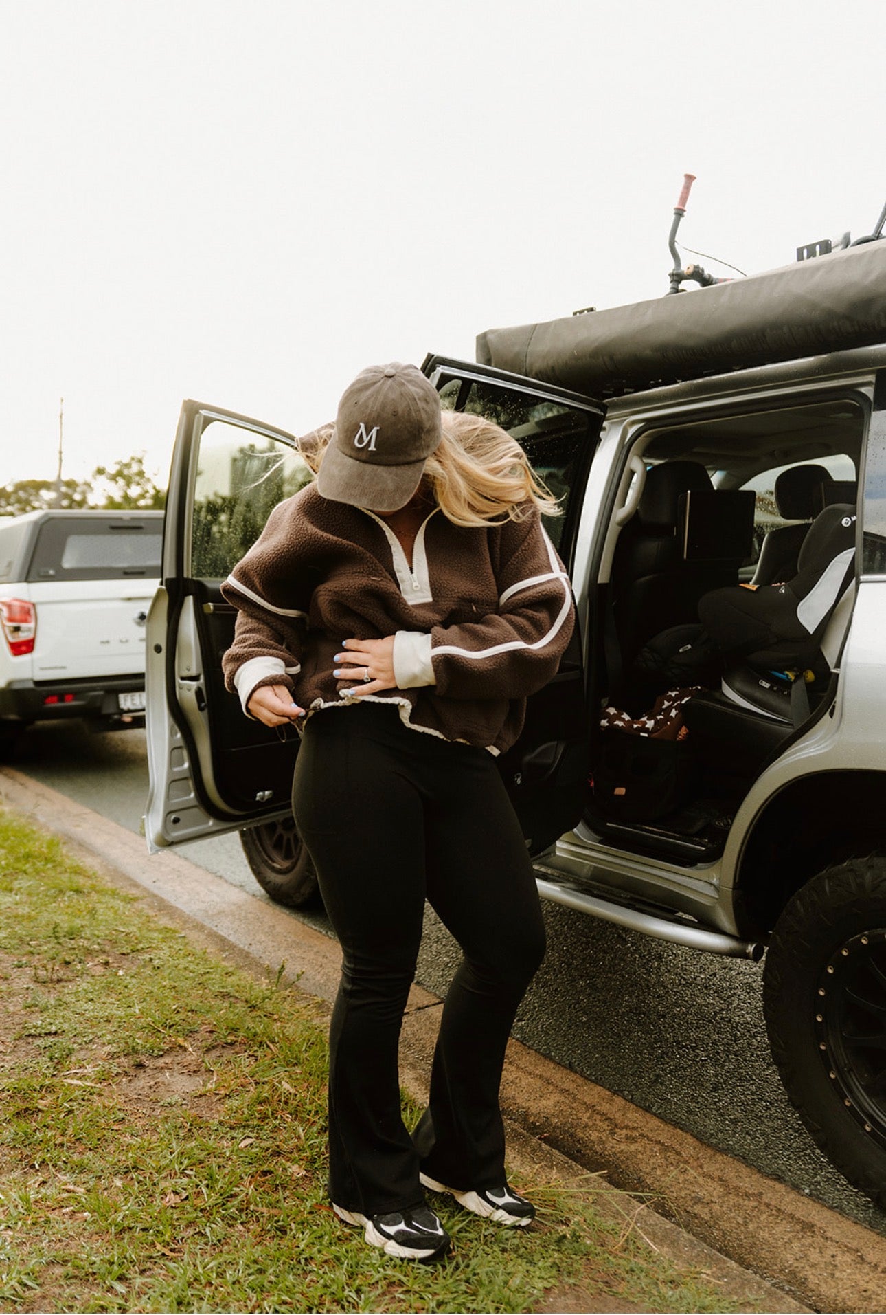 Breastfeeding Sherpa Fleece Jumper