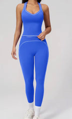 Electric Blue Sculpt line Legging