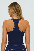 Navy Sculpt line Tank