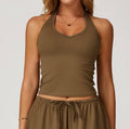 Olive Traveller Tank & Pant Set
