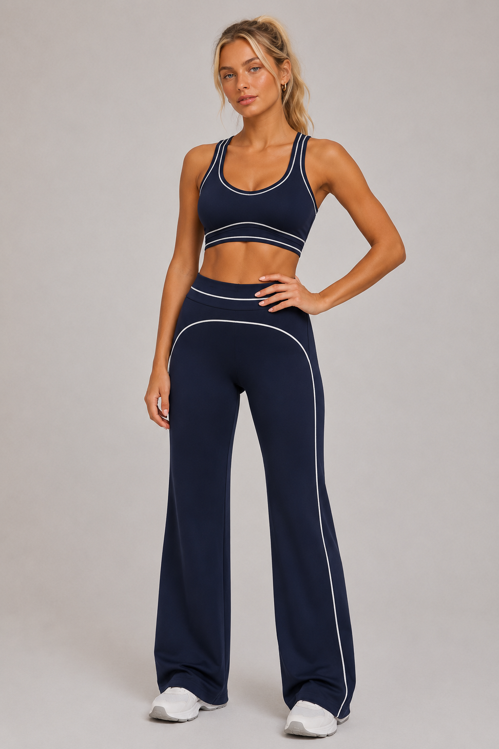 Navy Sculpt line Flare