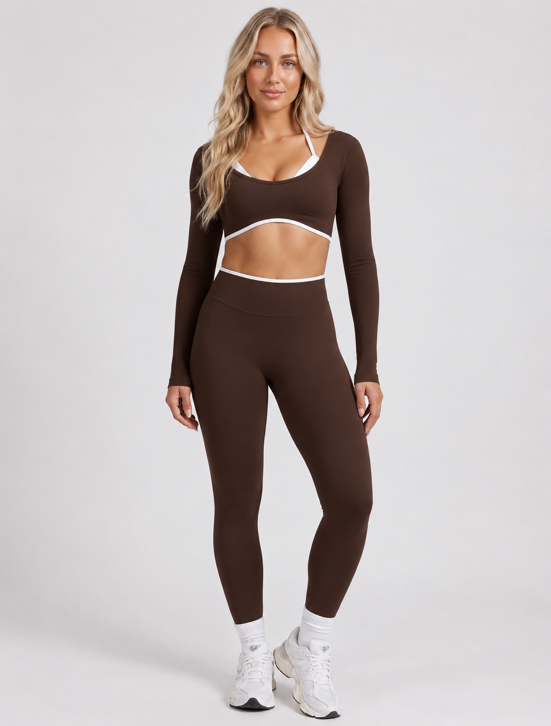 Firm Long-Sleeve Crop