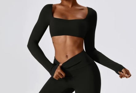 Core Crop Long Sleeve
