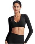 Athleisure Crop Cardigan