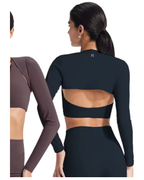 Athleisure Crop Cardigan