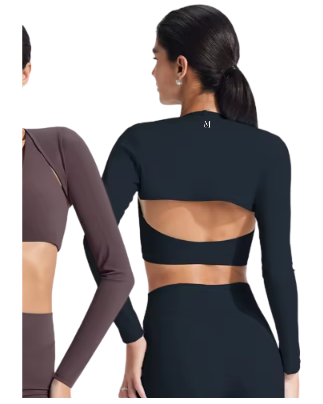 Athleisure Crop Cardigan
