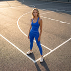Electric Blue Sculpt line Legging