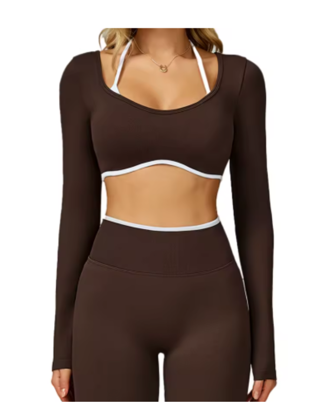 Layered Long Sleeve Crop