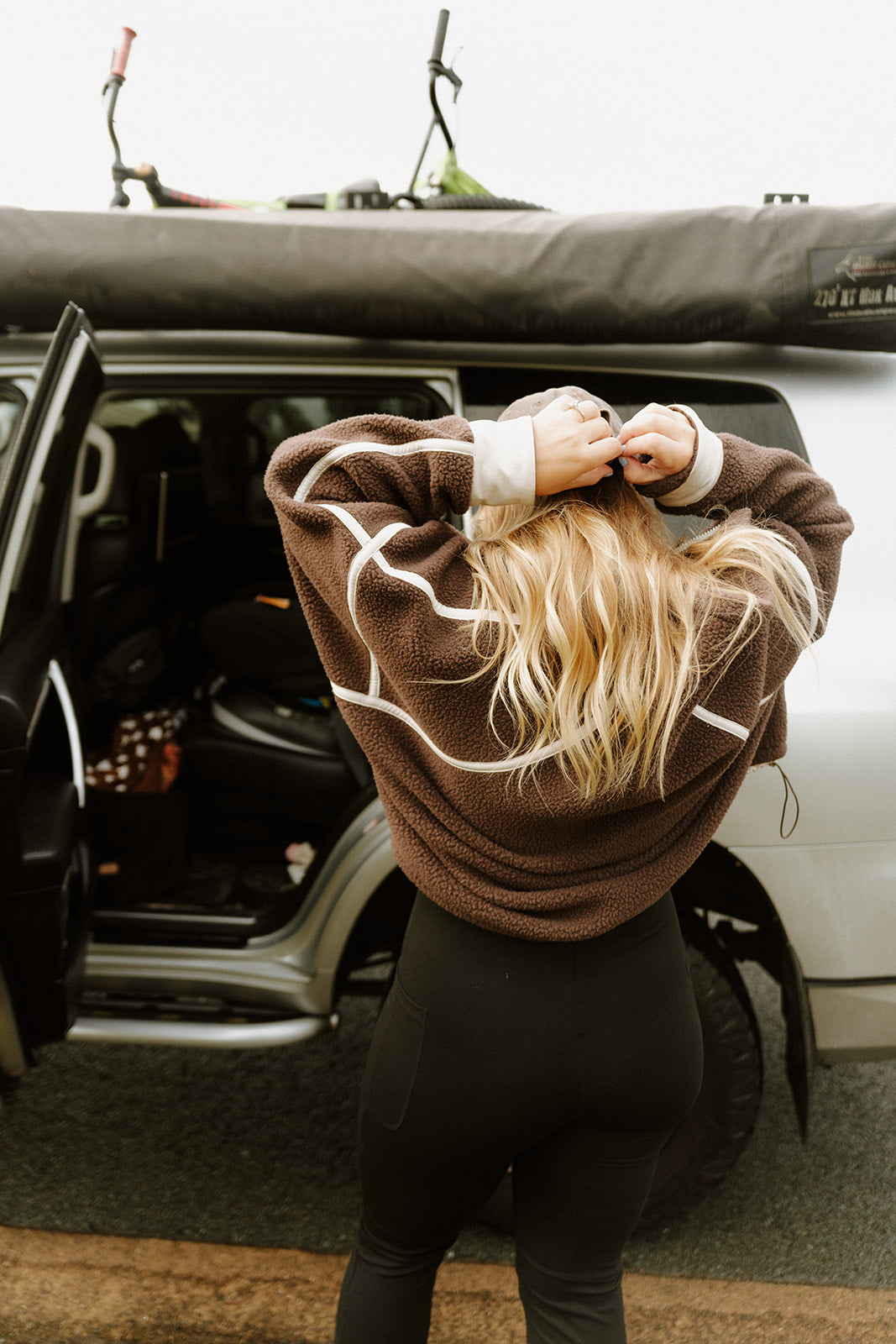 Breastfeeding Sherpa Fleece Jumper