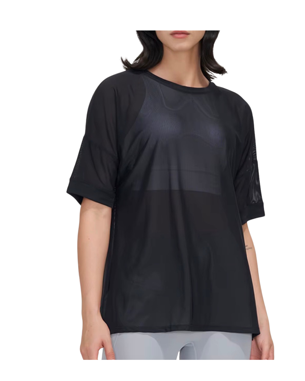 Mesh oversize tee